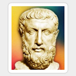 Parmenides of Elea Portrait | Parmenides of Elea Artwork 2 Magnet